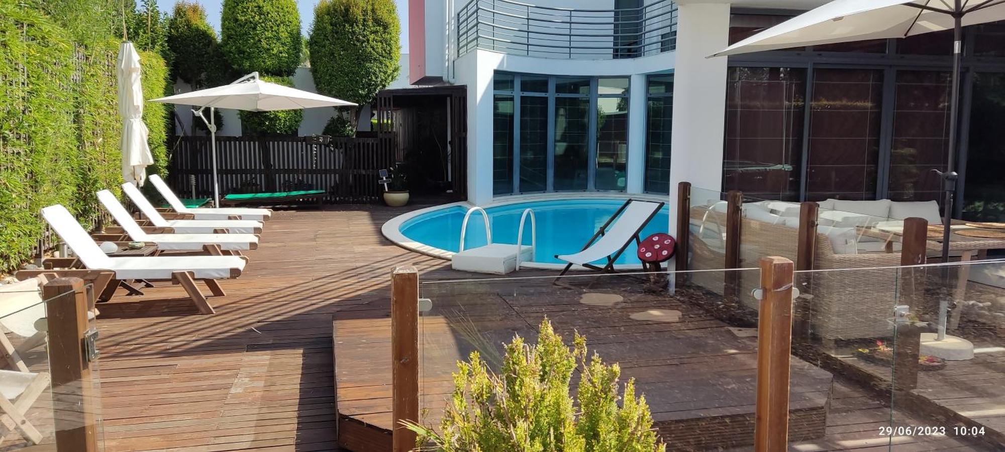 Villa De Lux With Pool Кинта-ду-Анжу Экстерьер фото